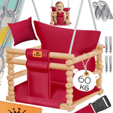 KIDIZ® Babyschommel - Kinderschommel - Baby Swing - Rood