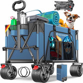 KESSER® Bolderkar - Opvouwbaar - Bolderwagen - Blauw