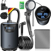 KESSER® Campingdouche - Tuindouche - Mobiele douche - Antraciet