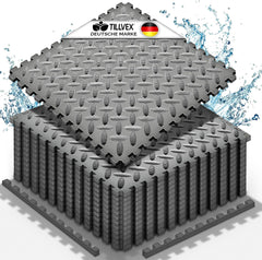 Tillvex® Zwembadtegels - Ondertegels - Ondervloer - Grijs