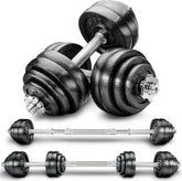 Dumbells set - Gewichten set - Halterset - Verstelbaar - 30 kg - RE:SPORT