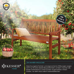 KESSER® Tuinbank weerbestendig - Tweepersoons - Bruin