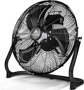 Vloerventilator - Industriele ventilator - 60 cm - Zwart - AERSON