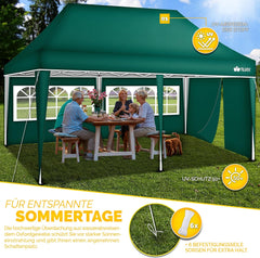 Tillvex® Partytent - 3x6m - Paviljoen - Easy Up - Groen