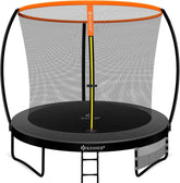 KESSER® Trampoline Ø244 cm - Veiligheidsnet en Ladder - tot 150 kg belasting - Oranje