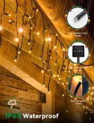 LED Lichtgordijn - Kerstversiering - Kerstverlichting - 5 m - Aigostar