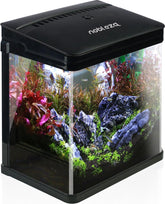 Aquarium Kit - 23x16x27.5 cm - 7L - Zwart - Nobleza
