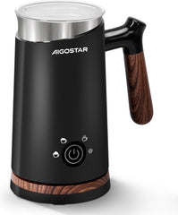 Melkopschuimer elektrisch - 4-in-1 - Melkklopper - 300 ML - Zwart - Aigostar •