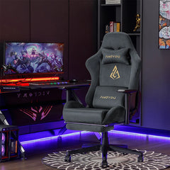 Ergonomische Bureaustoel - Office Chair - Gamestoel - Volwassenen - Grijs - ANDYOU