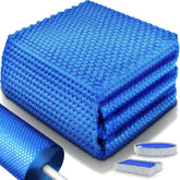 Tillvex® Zwembad zonnezeil - Afdekzeil - 800x400cm - Blauw