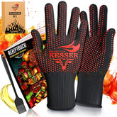 Ovenwanten - Ovenhandschoenen - Oranje - XXL - KESSER®