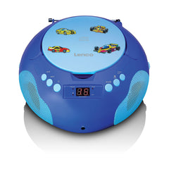 Draagbare radio - Boombox - CD Speler - Blauw - Lenco - SCD-625PK •