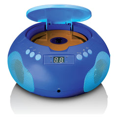 Draagbare radio - Boombox - CD Speler - Blauw - Lenco - SCD-625PK •
