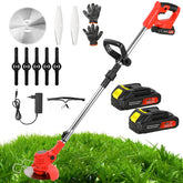 650W High-Power Draadloze Grastrimmer Elektrische Grasmaaier Verstelbare Opvouwbare Tuin Bosmaaier Voor Makita 21V Batterij