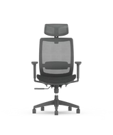 Ergonomische Bureaustoel - Office Chair - Gamestoel - Volwassenen - Grijs - BS4G - FLEXISPOT