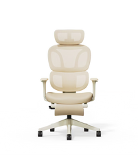 Ergonomische Bureaustoel - Office Chair - Gamestoel - Volwassenen - Wit - BS5W Pro - FLEXISPOT