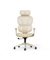 Ergonomische Bureaustoel - Office Chair - Gamestoel - Volwassenen - Beige - BS5W - FLEXISPOT