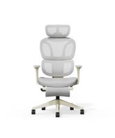 Ergonomische Bureaustoel - Office Chair - Gamestoel - Volwassenen - Lichtgrijs - BS5WG Pro - FLEXISPOT
