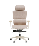 Ergonomische Bureaustoel - Office Chair - Gamestoel - Volwassenen - Wit - C7W-AIR - FLEXISPOT