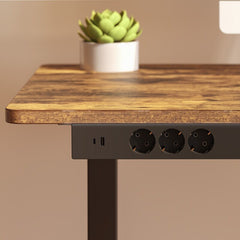 Stekkerdoos met USB - Verlengsnoer - Verlengkabel - 1,8M - Zwart - PS010B - FLEXISPOT