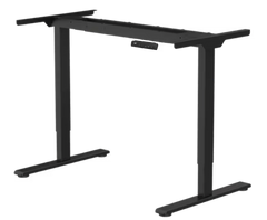Zit sta bureau - Elektrisch - Verstelbaar - Bureauframe - Donkergrijs - E1S-PRO - FLEXISPOT