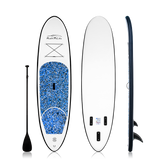 Sup Board - Opblaasbaar Paddle Board - 127 kg - Blauw/Wit - FunWater