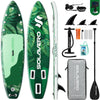 SOLAVERO Opblaasbaar Stand Up Paddle Board met SUP-accessoires, antislip EVA-dek, 334 cm x 84 cm Opblaasbaar paddleboard voor volwassenen en jongeren