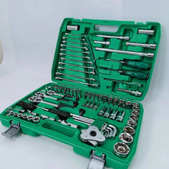 121 stks Volledige Set Multifunctionele Toolbox Auto Reparatie Tools set Ratelsleutel Auto Reparatie Tools Met Auto Reparatie Combinatie