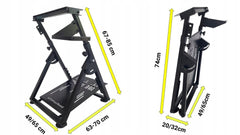 Wheel stand - Racestuur standaard - Stuurwielhouder - Zwart
