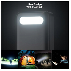 Powerbank 50000 mAh - Universeel - Zwart - Hinne