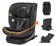 Autostoel - Isofix Autostoeltje - 0-12 jaar - Zwart - Jovikids