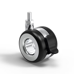 Zwenkwielen set van 4 - Met schroefdraad - 60mm - FLEXISPOT