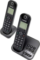 Panasonic DECT KX-TGC422, antwoordapparaat, lage straling, kleur: zwart