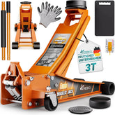 Autokrik - Garagekrik - Hydraulische krik - 3 Ton - Oranje - TRESKO