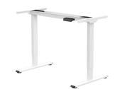Zit sta bureau - Elektrisch - Verstelbaar - Bureauframe - Wit - E1-PRO - FLEXISPOT