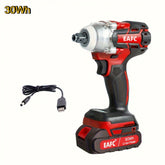 Slagmoersleutel met accu - Slagschroevendraaier - Met 2 Batterijen - EAFC