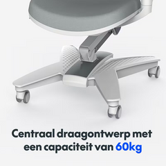 Kinder bureaustoel - Ergonomisch - Grijs - FLEXISPOT