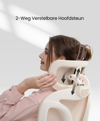 Ergonomische Bureaustoel - Office Chair - Gamestoel - Volwassenen - Beige - BS5W - FLEXISPOT