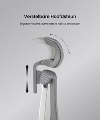 Ergonomische Bureaustoel - Office Chair - Gamestoel - Volwassenen - Grijs - C7WG Air - FLEXISPOT