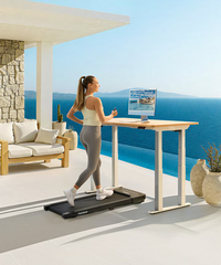 Loopband - Walking pad - Wandelband - 1-6km/u - Zwart - FLEXISPOT