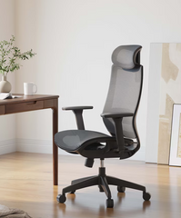 Ergonomische Bureaustoel - Office Chair - Gamestoel - Volwassenen - Grijs - BS4G - FLEXISPOT
