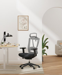 Ergonomische Bureaustoel - Office Chair - Gamestoel - Volwassenen - Zwart - BS14B - FLEXISPOT
