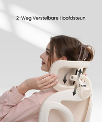 Ergonomische Bureaustoel - Office Chair - Gamestoel - Volwassenen - Wit - BS5W Pro - FLEXISPOT