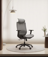 Ergonomische Bureaustoel - Office Chair - Gamestoel - Volwassenen - Grijs - BS4G - FLEXISPOT