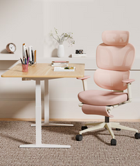 Ergonomische Bureaustoel - Office Chair - Gamestoel - Volwassenen - Roze - BS5P-PRO - FLEXISPOT