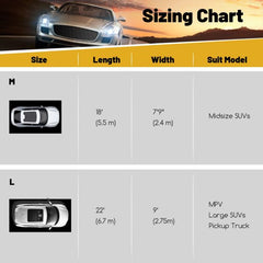 COSTWAY Garage mat Auto 550 x 240 cm Olie mat Garage Olie Opvangmat Antislip & Waterdicht Zwart