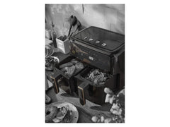 SILVERCREST® Heteluchtfriteuse met twee zones »SHLFD 2600 B1«