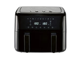 Dubbele Airfryer - XXL - Heteluchtfriteuse - 8,7L - 2600W - Zwart - SILVERCREST®