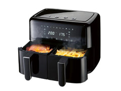 SILVERCREST® Heteluchtfriteuse met twee zones »SHLFD 2600 B1«