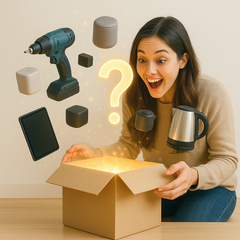 Retourdeal Mystery Box - €250 waarde voor €49